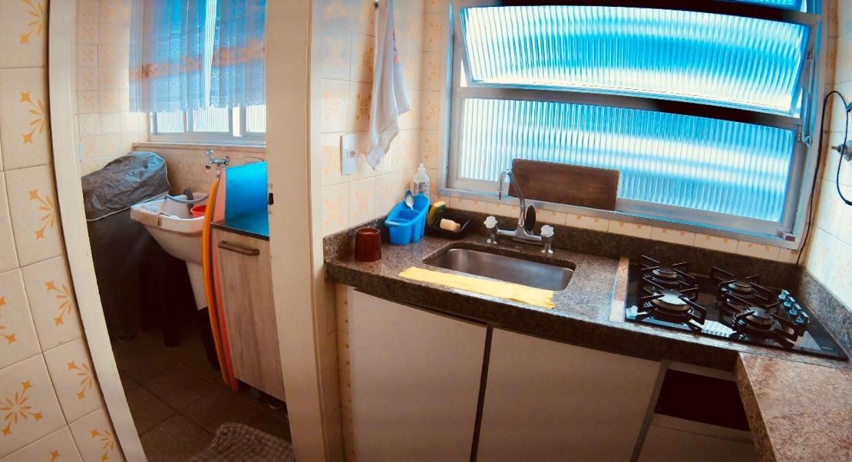 Ferienwohnung Apartamento Pe Na Areia Guarujá Exterior foto